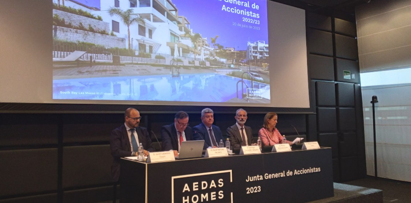 Junta General de Accionistas 2023 de AEDAS Homes
