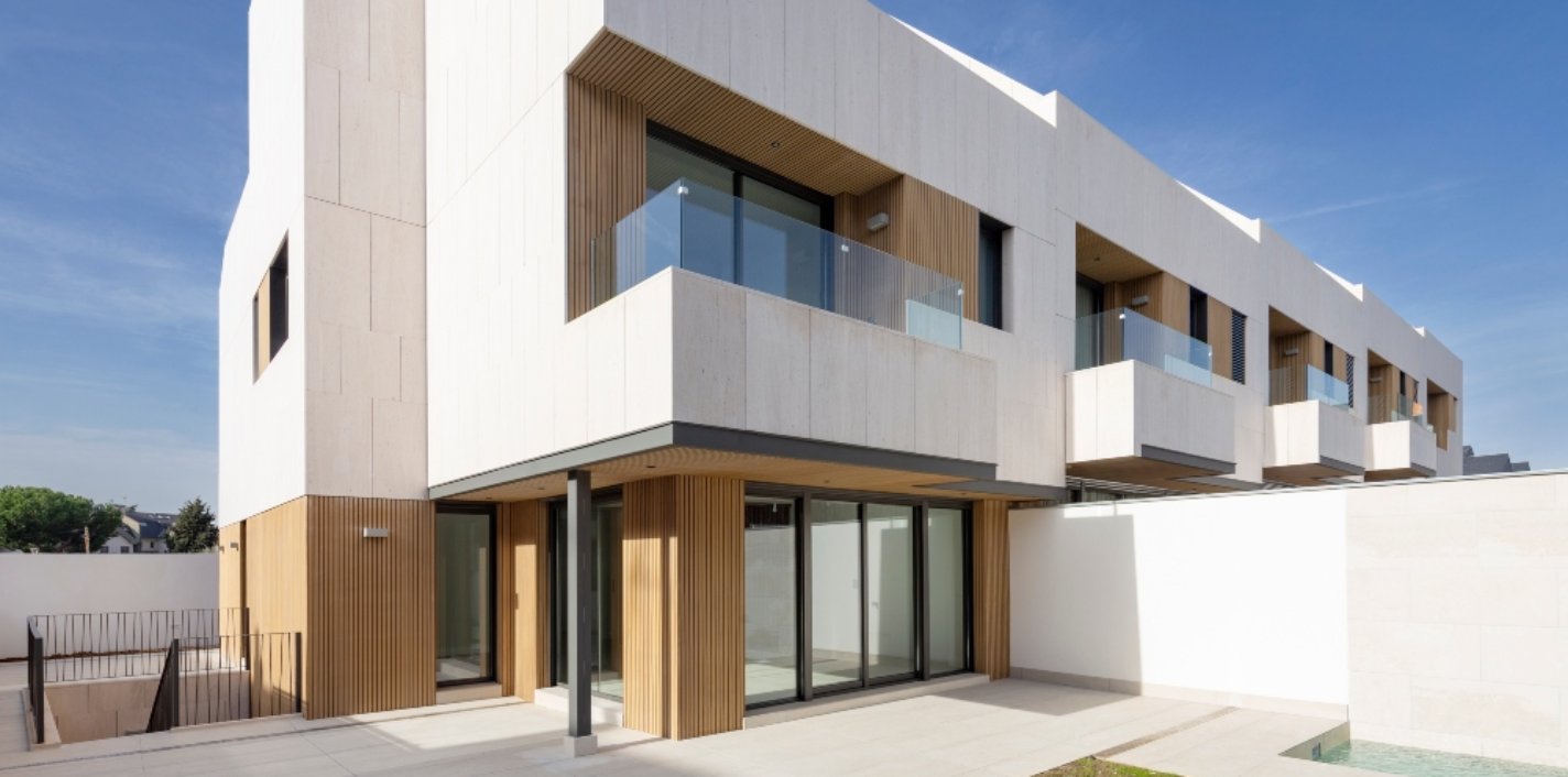 Un unifamiliar de la promoción Anzio de AEDAS Homes en Pozuelo de Alarcón