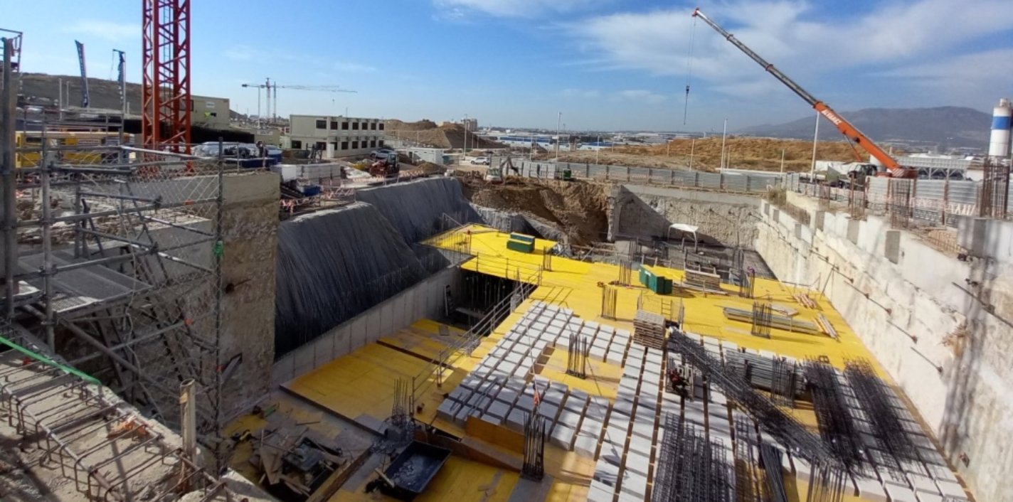 Así avanzan las obras de la promoción Zeta Valley de AEDAS Homes en Distrito Zeta en Málaga