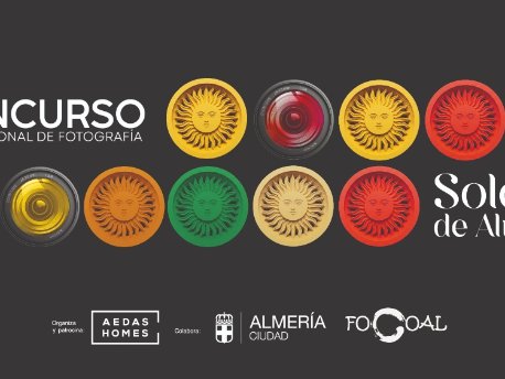 Cartel del I Concurso Internacional de Fotografía 'Soles de Almería' lanzado por AEDAS Homes