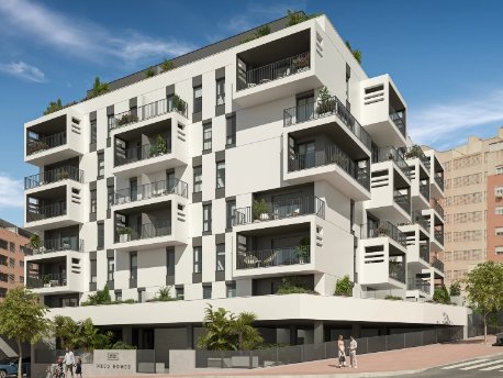 Edificio de la promoción Heco Gredos de AEDAS Homes en Almería capital