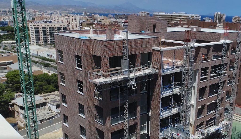 Las obras de Hacienda del Mar 2, en Alicante