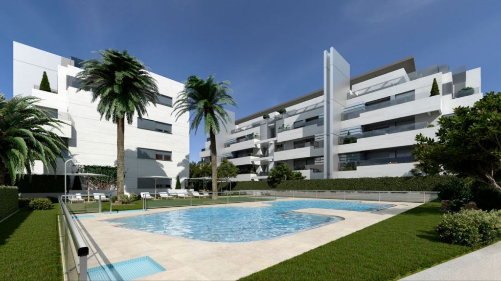 obra nueva madrid boadilla piscina terrazas fresnos