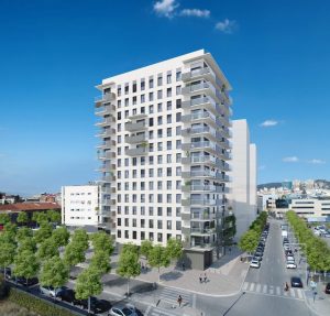 torre estronci obra nueva hospitalet llobregat